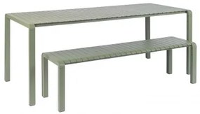 ZUIVER VONDEL lavica Zelená 175 cm