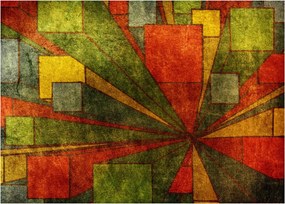 Obraz geometrické abstrakcie (70x50 cm)