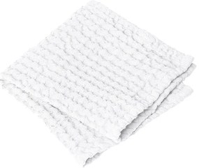 Biele vaflové bavlnené uteráky v súprave 2 ks 30x30 cm Caro – Blomus