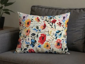 Dekoračná obliečka na vankúš FLOREEN 50x70 cm, krémová