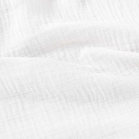 Goldea mušelínové posteľné obliečky – biele 140 x 200 a 70 x 90 cm