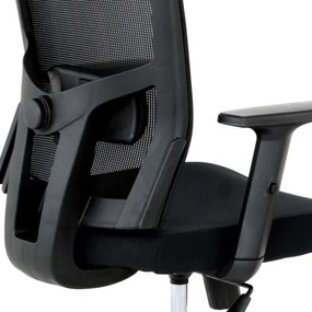 Kancelárska stolička čierna KA-B1012 BK