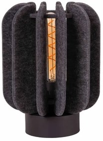 Lucide 45592/01/36 - Stolná lampa RAFAL 1xE27/40W/230V čierna/šedá