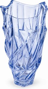 KRIŠTÁĽOVÁ VÁZA BOHEMIA FLAMENCO BLUE TOUCH 300MM