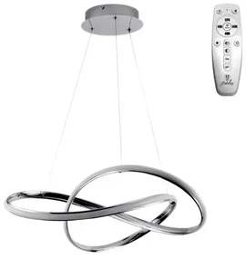 Moderné svietidlo NEDES LED svietidlo + diaľkový ovládač 70W J4331/CH