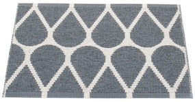 Tmavosivý vnútorný a vonkajší koberec 70x50 cm Otis Granit – Pappelina