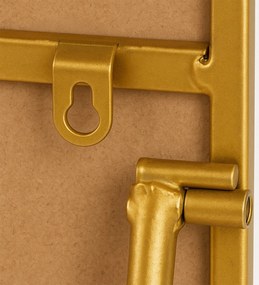 Zrkadlo Gurnee 160x50 cm - zlaté lesklé