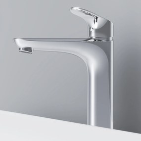 Umývadlová batéria AM.PM Like FLA92200 vysoká s odtokovým ventilom, chróm