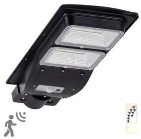 LED Solárna pouličná lampa so senzorom STREET 2xLED/6W/3,2V IP65 + DO