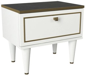Nočný stolík Ravenna White