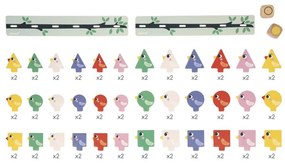 Didaktická triediaca hračka - vtáčiky