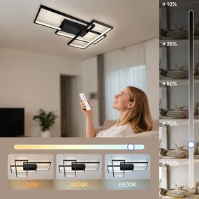 Aigostar - LED Stmievateľné stropné svietidlo LED/38W/230V 2700-6500K + DO