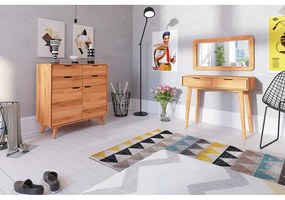 Toaletný stolík z bukového dreva 90x40 cm Greg - The Beds