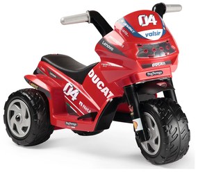 PEG PEREGO MOTORKA MINI DUCATI EVO - ČERVENÁ - 2021 - 6V - 25 W - 4,5Ah