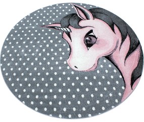 Ayyildiz koberce Kusový koberec Kids 590 pink kruh - 120x120 (priemer) kruh cm