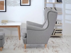 Relaxačné kreslo Margis (sivá). Akcia -20%. Vlastná spoľahlivá doprava až k Vám domov. 1136085