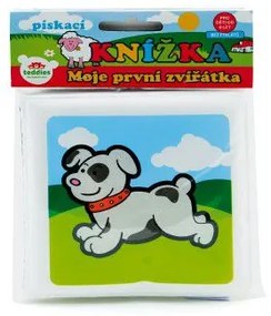 Knížka pískací Moje první zvířátka 13x12,5cm 0+ MPZ