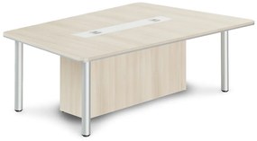 Konferenčný stôl TopOffice Premium II 240 x 162,5 cm, agát svetlý