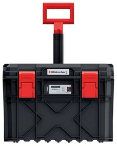 Kufor s kolieskami A, 40 cm, organizér, čierna