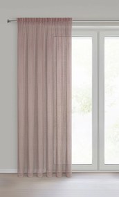 ZÁVES NA PÁSKE GABBY 140X270 CM RUŽOVÁ