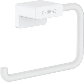 Hansgrohe AddStoris, držiak na toaletný papier bez krytky, biela matná, HAN-41771700