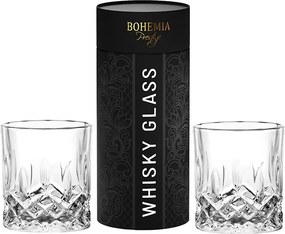 BOHEMIA PRESTIGE CLASSICO POHÁR NA WHISKY V TUBE 300ML SADA 2KS
