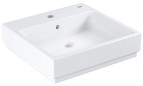 GROHE Cube Ceramic - Umývadlo na dosku 500x490 mm, PureGuard, alpská biela 3947800H