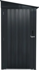 Záhradný domček BestBerg ZS2-1A / 1,9 m² / 103 x 185 x 190 cm / sivý
