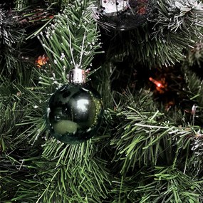 Sada vánočních baněk BOMBKI 34 ks zelená