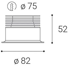 LED2 SPOT B, W DIM 9W 3000K 2150231DT