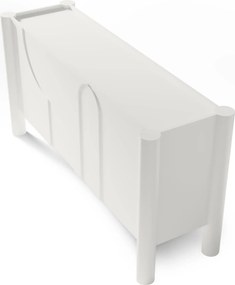 Dizajnová komoda Lunaria 160 cm biela