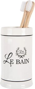 Keramický kelímok na zubné kefky Le Bain - Ø 8*13 cm