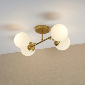 Brilagi - Prisadený luster MALONY 4xE14/20W/230V zlatý