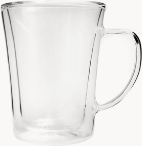 Dvojstenné borosilikátové hrnčeky Amo, 2 ks