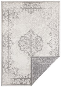 NORTHRUGS - Hanse Home koberce Kusový koberec Twin Supreme 103870 Grey / Cream – na von aj na doma - 200x290 cm