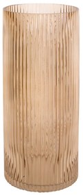 Svetlohnedá sklenená váza PT LIVING Allure, výška 30 cm