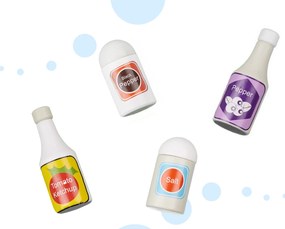 KIK Detská drevená kuchynka MDF MODERN CLASSIC+ príslušenstvo