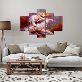 Obraz - Baletka, maľba (150x105 cm)