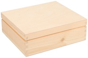ČistéDrevo Drevená krabička na čaj (9 priehradiek)