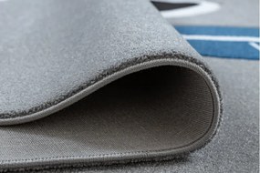 Dywany Łuszczów, Detský kusový koberec Petit Raccoon mukki grey, 160x220, šedá, detská izba