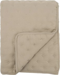 Aix Soft přikrývka z polyesteru lněné barvy – 180*130 cm