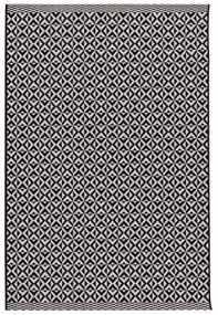 Koberec Modern Geometric black/beige 120x170cm