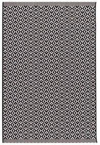 Koberec Modern Geometric black/wool, 120x170cm