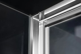 Gelco, SIGMA SIMPLY obdĺžniková sprchová zástena pivot dvere 900x750mm L/P varianta, Brick sklo, GS3899GS4375