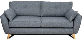 Pohovka ISLA II 3P, šedá (sitges - CHARCOAL)