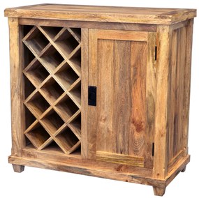 furniture-nabytek.cz - Barová skriňa 90x90x45 z masívu mango