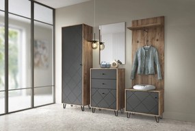 Komoda Bilbao 63,4 cm dub Craft Tobacco