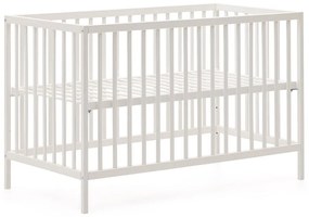 Biela postieľka z bukového dreva 60x120 cm Shantal – Kave Home