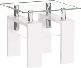Vintino Konferenčný stolík PROTECTO mini-biely