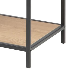 Knižnica SARON dub/čierna